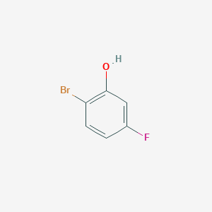 molecular formula C6H4BrFO B114175 2-溴-5-氟苯酚 CAS No. 147460-94-4