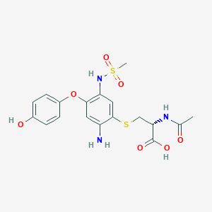 B1141788 Amino Hydroxynimesulide NAC Adduct CAS No. 1094566-37-6