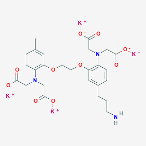 molecular formula C₂₆H₂₉K₄N₃O₁₀ B1141811 Bapta-apm CAS No. 352000-08-9