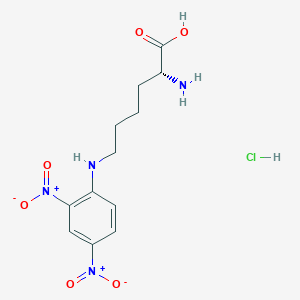 molecular formula C12H17ClN4O6 B1141844 N-Epsilon-2,4-DNP-D-lysine hydrochloride CAS No. 118896-99-4