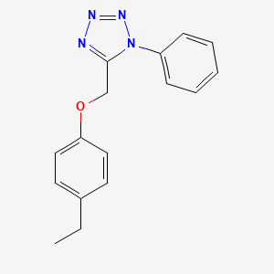 5-[(4-ethylphenoxy)methyl]-1-phenyl-1H-tetrazole