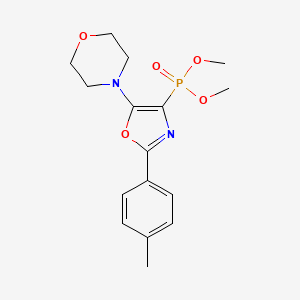 Dimethyl [2-(4-methylphenyl)-5-(morpholin-4-yl)-1,3-oxazol-4-yl]phosphonate