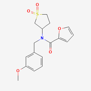 N-(1,1-dioxidotetrahydrothiophen-3-yl)-N-(3-methoxybenzyl)furan-2-carboxamide