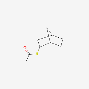 molecular formula C₉H₁₄OS B1141866 2-Norbornanethiol, acetate CAS No. 90611-37-3