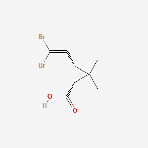molecular formula C₈H₁₀Br₂O₂ B1141879 溴氰菊酯酸 CAS No. 72691-18-0