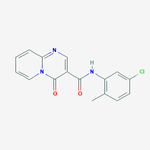 molecular formula C16H12ClN3O2 B11418791 N-(5-chloro-2-methylphenyl)-4-oxo-4H-pyrido[1,2-a]pyrimidine-3-carboxamide 