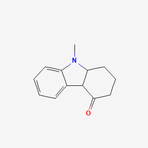 molecular formula C13H15NO B1141918 9-methyl-2,3,4a,9a-tetrahydro-1H-carbazol-4-one CAS No. 117290-74-1