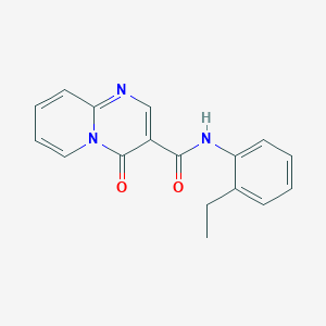 molecular formula C17H15N3O2 B11419368 N-(2-ethylphenyl)-4-oxo-4H-pyrido[1,2-a]pyrimidine-3-carboxamide 