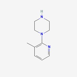 molecular formula C10H15N3 B1141975 1-(3-甲基吡啶-2-基)哌嗪 CAS No. 111960-11-3