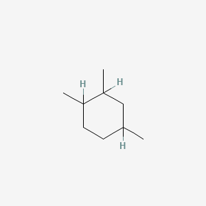 molecular formula C₉H₁₈ B1141991 (1S,2S,4S)-1,2,4-三甲基环己烷 CAS No. 1678-80-4
