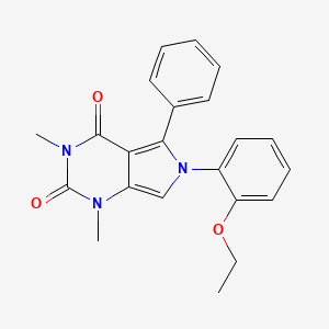 6-(2-ethoxyphenyl)-1,3-dimethyl-5-phenyl-1H-pyrrolo[3,4-d]pyrimidine-2,4(3H,6H)-dione