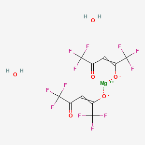 B1142025 Magnesium hexafluoro-2,4-pentanedionate dihydrate CAS No. 120156-45-8