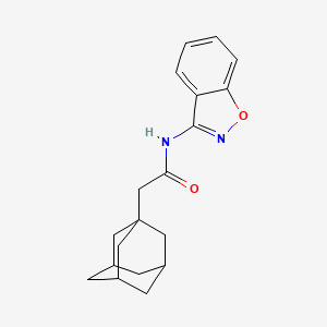 2-(Adamantan-1-YL)-N-(1,2-benzoxazol-3-YL)acetamide