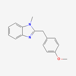 2-(4-methoxybenzyl)-1-methyl-1H-benzimidazole