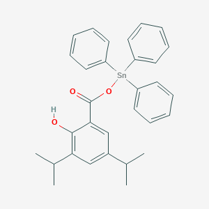 molecular formula C31H32O3Sn B114207 Triphenyltin 3,5-diisopropylsalicylate CAS No. 143716-16-9