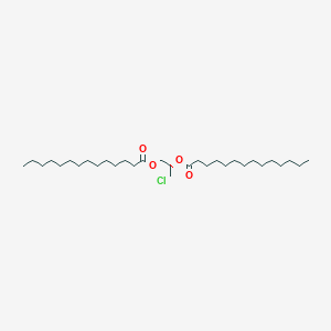 molecular formula C₃₁H₅₉ClO₄ B1142074 (S)-3-氯丙烷-1,2-二基十四烷二酸酯 CAS No. 1051390-02-3