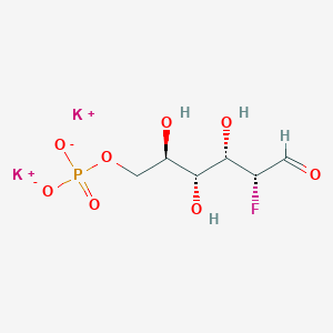 molecular formula C₆H₁₀FK₂O₈P B1142114 2-Deoxy-2-fluoro-D-glucose 6-phosphate dipotassium salt CAS No. 441764-08-5