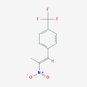1-[(E)-2-nitroprop-1-enyl]-4-(trifluoromethyl)benzene