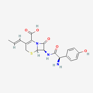 molecular formula C₁₈H₁₉N₃O₅S B1142126 头孢丙烯 CAS No. 92676-86-3