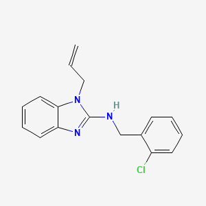 N-(2-chlorobenzyl)-1-(prop-2-en-1-yl)-1H-benzimidazol-2-amine