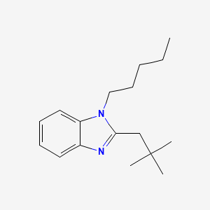 2-(2,2-dimethylpropyl)-1-pentyl-1H-benzimidazole