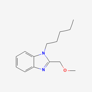 2-(methoxymethyl)-1-pentyl-1H-benzimidazole