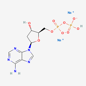 molecular formula C10H13N5Na2O9P2 B1142202 2'-Deoxyadenosine-5'-diphosphate sodium salt CAS No. 72003-83-9