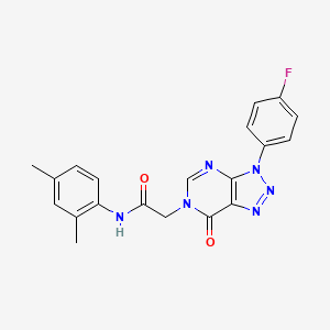 N-(2,4-dimethylphenyl)-2-(3-(4-fluorophenyl)-7-oxo-3H-[1,2,3]triazolo[4,5-d]pyrimidin-6(7H)-yl)acetamide