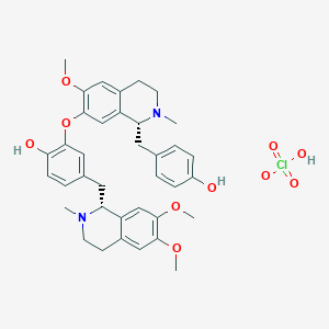 molecular formula C₃₄H₄₃ClN₂O₁₀ B1142233 Liensinine Perchlorate CAS No. 2385-63-9
