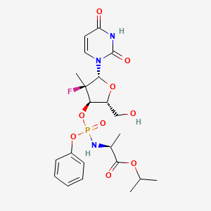 molecular formula C₂₂H₂₉FN₃O₉P B1142256 Sofosbuvir impurity G CAS No. 1337482-15-1