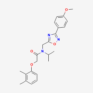 2-(2,3-dimethylphenoxy)-N-{[3-(4-methoxyphenyl)-1,2,4-oxadiazol-5-yl]methyl}-N-(propan-2-yl)acetamide