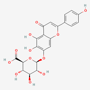 molecular formula C21H18O11.C21H18O12 B1142295 Breviscapine CAS No. 116122-36-2