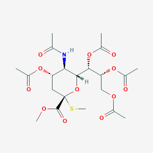 molecular formula C21H31NO12S B1142317 4,7,8,9-四-O-乙酰基-2-硫代-N-乙酰基-α-D-神经氨酸甲酯 CAS No. 116450-06-7