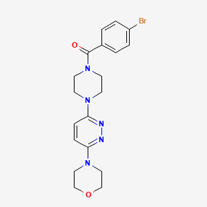 4-{6-[4-(4-Bromobenzoyl)piperazin-1-yl]pyridazin-3-yl}morpholine