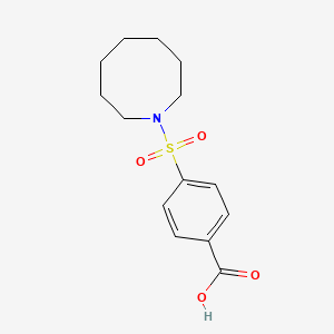 4-(Azocane-1-sulfonyl)benzoic acid