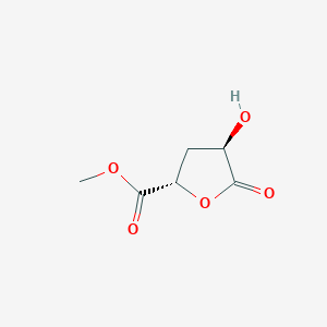 (2S,4R)-Methyl 4-hydroxy-5-oxotetrahydrofuran-2-carboxylate