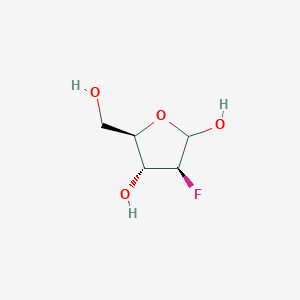 molecular formula C5H9FO4 B1142353 2-脱氧-2-氟-D-阿拉伯呋喃糖 CAS No. 125155-51-3