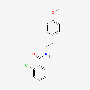 2-chloro-N-[2-(4-methoxyphenyl)ethyl]benzamide