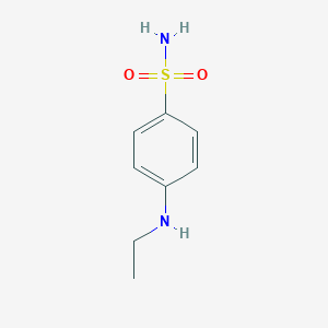 molecular formula C8H12N2O2S B114240 4-Ethylamino-benzenesulfonamide CAS No. 157038-15-8