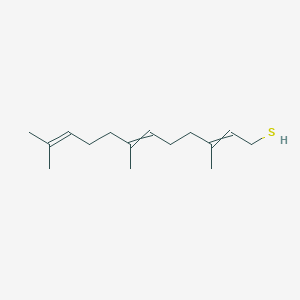 molecular formula C₁₅H₂₆S B1142457 3,7,11-三甲基十二-2,6,10-三烯-1-硫醇 CAS No. 138077-74-4