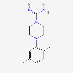 4-(2,5-Dimethylphenyl)piperazine-1-carboximidamide