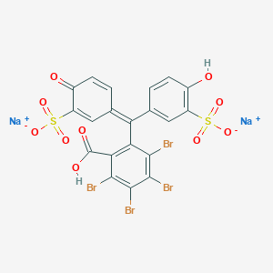 molecular formula C20H8Br4Na2O10S2 B1142517 ?Sulfobromophthalein sodium CAS No. 123359-42-2