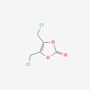 molecular formula C₅H₄Cl₂O₃ B1142557 4,5-Bis(chloromethyl)-1,3-dioxol-2-one CAS No. 1443544-27-1