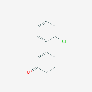 molecular formula C₁₂H₁₁ClO B1142566 2'-Chloro-5,6-dihydro-[1,1'-biphenyl]-3(4H)-one CAS No. 854726-05-9