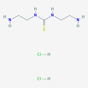 molecular formula C₅H₁₆Cl₂N₄S B1142622 1,3-双(2-氨基乙基)硫脲二盐酸盐 CAS No. 1639405-29-0