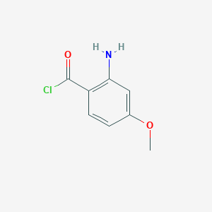molecular formula C8H8ClNO2 B1142644 2-氨基-4-甲氧基苯甲酰氯 CAS No. 1261775-20-5