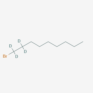 molecular formula C9H15BrD4 B1142647 1-Bromononane-6,6,7,7-d4 CAS No. 1219805-44-3