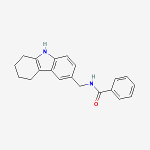 N-(2,3,4,9-tetrahydro-1H-carbazol-6-ylmethyl)benzamide