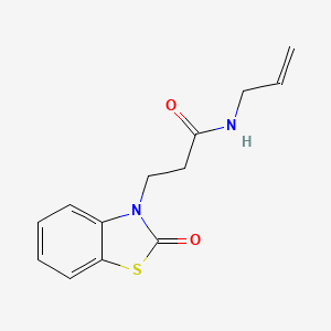 N-allyl-3-(2-oxobenzo[d]thiazol-3(2H)-yl)propanamide