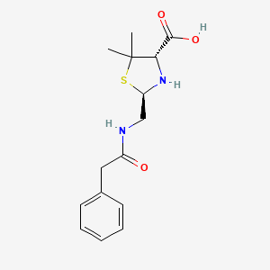 molecular formula C₁₅H₂₀N₂O₃S B1142734 苄青霉烯酸 CAS No. 73184-06-2